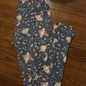 Alice in wonderland leggings